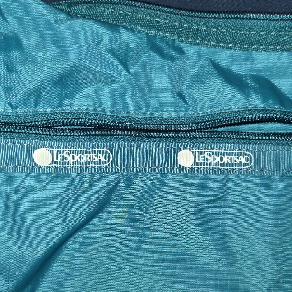 LeSportsac Teal Green Crossbody Bag - Picture 5 of 6